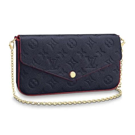 louis vuitton pochette monogram|Félicie Pochette Monogram Empreinte Leather .